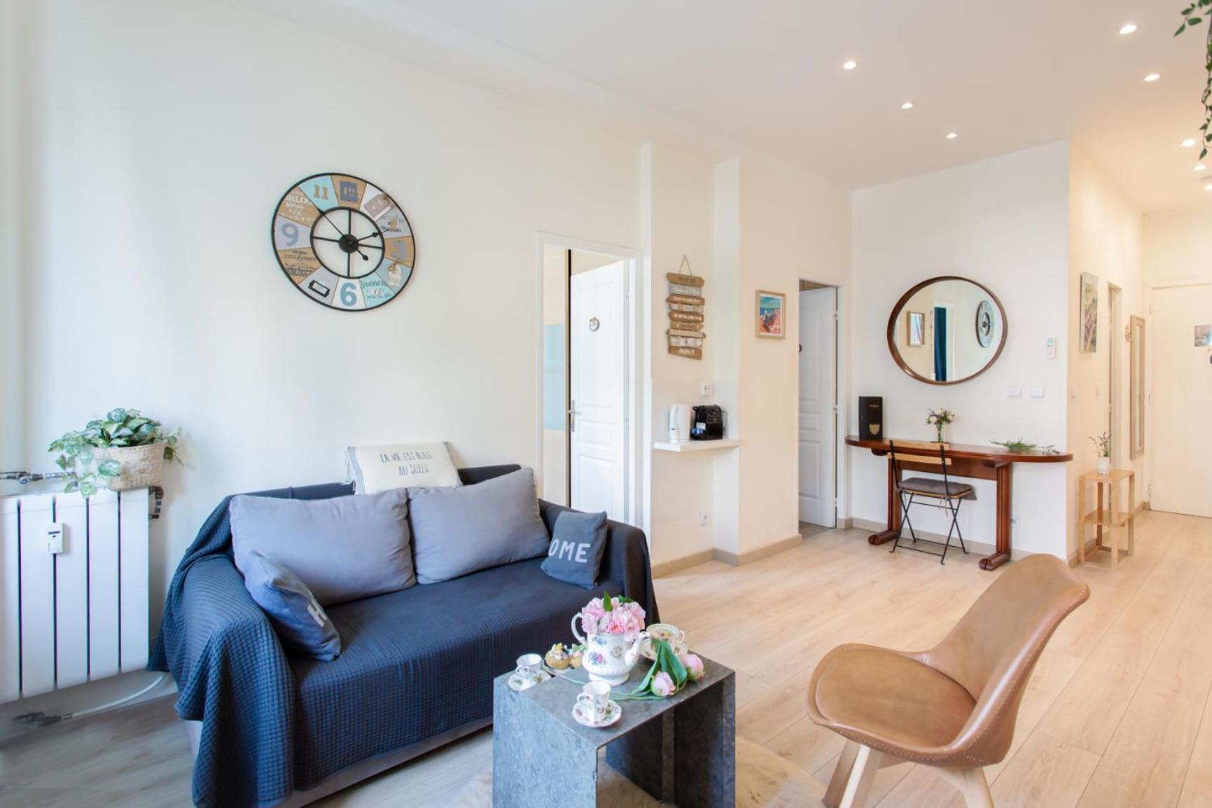Boutique Apartment La Lavande Free Parking 10 Min Walk Nice Eksteriør bilde