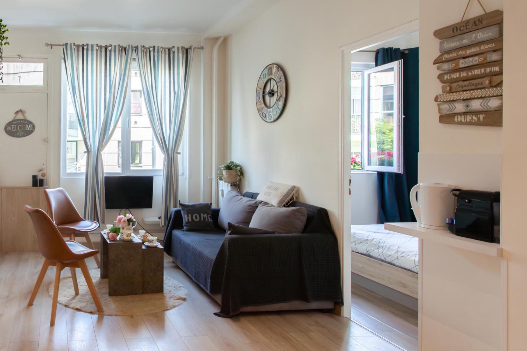 Boutique Apartment La Lavande Free Parking 10 Min Walk Nice Eksteriør bilde